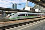 DB Fernverkehr ICE3 Velaro D 705 (407 005) am 20.06.20 in Frankfurt am Main Hbf 