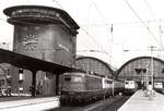 Frankfurt (Main) Hbf, 110 114, Mai 1984.