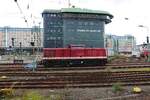 PRESS 204 347-9 abgestellt am 25.02.23 in Frankfurt am Main Hbf vom Bahnsteig aus fotografiert