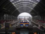 Der Blick in den Frankfurter Hbf aus dem 1.