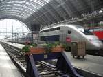 Ein TGV in Frankfurt am Main Hbf (03.04.08)