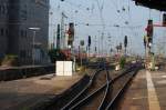 faszinierende Eisenbahnwelt eines Grobahnhofs.