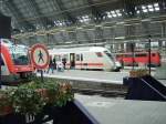 Dreier Quartett in Frankfurt am Main Hbf am 22.01.10