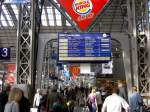 Wie imposant HBF Frankfurt am Main ist, aufnahme ist von sept 2007 !!