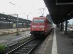 Hier 101 116-2 mit IC2295 von Frankfurt(Main) Hbf.