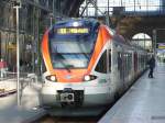 Ein VIAS Flirt in Frankfurt am Main Hbf am 30.01.11