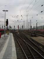 Einige Lichtsignale in Frankfurt am Main Hbf am 28.01.11