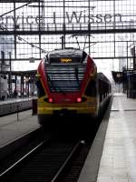 HLB Flirt (ET 429) verlsst Frankfurt am Main Hbf am 03.03.13 in Richtung Siegen