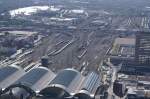 Hauptbahnhof Frankfurt/Main am 09.09.2006. Das Foto habe ich vom Maintower  geschossen .