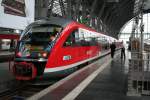 642 527 als RB34 nach Glaub-Stockheim am 24.05.13 abfahrbereit in Frankfurt (Main) Hbf.