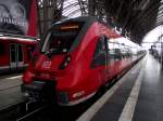 442 781 steht am 24.08.13 in Frankfurt am Main Hbf 