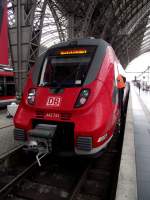 442 781 steht am 24.08.13 in Frankfurt am Main Hbf 