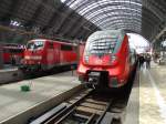 DB Regio Hessen 111 099-8 und 442 286 alias Hamsterbacke am 06.05.14 in Frankfurt am Main Hbf 