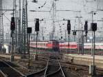 Frankfurt am Main Hauptbahnhof Gleisvorfeld am 18.03.16 vom Bahnsteig aus fotografiert