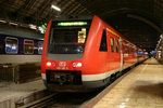 612 126 während der Wendepause im Frankfurter Hauptbahnhof.