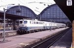 110 116 vor E 3024 nach Göttingen im Hbf.