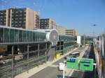 Bahnhofsgebude von Frankfurt am Main Flughafen.