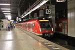 DB Regio S-Bahn Rhein Main 430 120 als S8 am 20.04.19 in Frankfurt am Main Konstablerwache