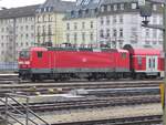 143 227 im Vorfeld von Frankfurt (M) Hbf, 04.04.18