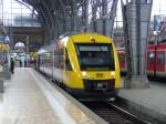 Lint 41 nach Knigstein(Taunus)steht am 23.02.2013 auf dem Frankfurter Hauptbahnhof.