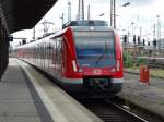 DB Regio Hessen S-Bahn Rhein Main 430 663 erreicht als S7 Frankfurt am Main Hbf 