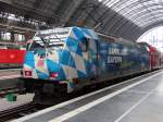 DB Regio Bayern 146 246-4 mit Bahnland Bayern Werbung alias Traxl am 16.02.15 in Frankfurt Hbf
