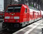 DB Regio Hessen 245 020 mit dem RE nach Stockheim am 22.05.15 in Frankfurt am Main Hbf