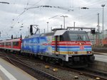 DB Regio Franken 146 247-2 (Vernetzt in die Zukunft Werbung) am 04.09.16 in Frankfurt am Main Hbf
