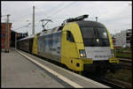 Vor dem Grenzübertritt nach Polen hält hier der Classic Courier nach Königsberg am 31.05.2007 im Bahnhof Frankfurt an der Oder.