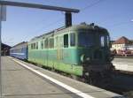 ST 43 185 vor D 1249 am 07.08.2008 in Frankfurt/Oder Pbf