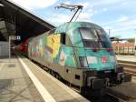 182 013 mit dem RE-1 RE 18182 nach Brandenburg Hbf im Bahnhof Frankfurt(Oder)
06.07.2014