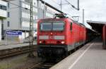 143 055-2 zum 1. mit RB nach Neustadt(Schwarz) in Freiburg am 27.08.2011