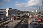 FREIBURG im Breisgau, 01.10.2014, Blick auf den Hauptbahnhof