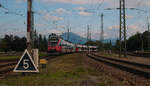 ÖBB serie 4020 mit REX aus Salzburg hier in Freilassing auf Bahnsteig 4 am 14 sept.