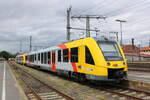 HLB VT 604 (95 80 2648 004-5 D-HEB) am 05.07.2024 am Bahnsteig 38 in Fulda.