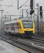 HLB VT 275.1 rangiert am 10.11.2012 auf dem Fuldaer Bahnhof.