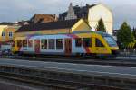 Alstom Lint 41 der HLB in Fulda bei Seite gestellt. - 11.09.2015