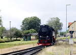 Auf dem Weg zur Bekohlung, noch scheint die Sonne.....04.07.2024 13:40 Uhr.