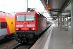 Hier steht 143 968 am 3.6.12 als RB nach Friedberg in Gieen.