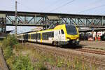 GoAhead 1429 042 verlässt als MEX16 den Bahnhof Göppingen zur Fahrt nach Ulm Hbf.