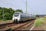 9442 304 (Bombardier Talent 2) von Abellio Rail Mitteldeutschland als RE 74512 (RE17) von Leipzig Hbf nach Erfurt Hbf durchfährt den Bahnhof Großheringen auf Gleis 2.
[16.6.2018 | 17:50 Uhr]