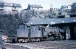 052 404 vor dem Ringschuppen 1968 in Hagen-Gbf