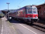 Steuerwagen und n-Wagen auf der RB91 in Hagen Hohenlimburg 14.08.07 