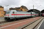 146 577-2 DB als IC 2543 (Linie 55) von Hannover Hbf nach Dresden Hbf steht in Halle(Saale)Hbf auf Gleis 9. [28.12.2017 | 12:50 Uhr]