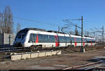 9442 616 (Bombardier Talent 2) von Abellio Rail Mitteldeutschland als RE 74709 (RE9) von Kassel-Wilhelmshöhe erreicht seinen Endbahnhof Halle(Saale)Hbf Gl.