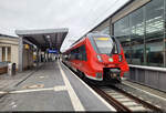 S3 mit rotem Hamster vom Hausbahnsteig in Halle(Saale)Hbf, da treffen ein paar Plan-Abweichungen aufeinander.