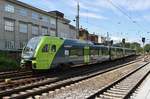 1430 043-8 verlässt am 2.9.2017 als RB61 (NBE75528) von Hamburg Hauptbahnhof nach Itzehoe den Hauptbahnhof der Hansestadt.