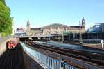 Blick zum Hamburger Hbf.Mit ausfahrender S-Bahn durch den City-Tunnel nach Bf.Altona Aufgenommen am 05.05.07