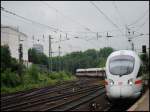 Es hat Einfahrt ICE T Leipzig/Mnchen ber Berlin-Spandau Berlin-Hbf (Tief)Leipzig-Hbf Erlangen Endziel Mnchen-Hbf 16.06.07