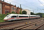 812 026-4 (Tz 9026) als ICE 883 (Linie 25) von Hamburg-Altona nach München Hbf erreicht Hamburg Hbf auf Gleis 13.